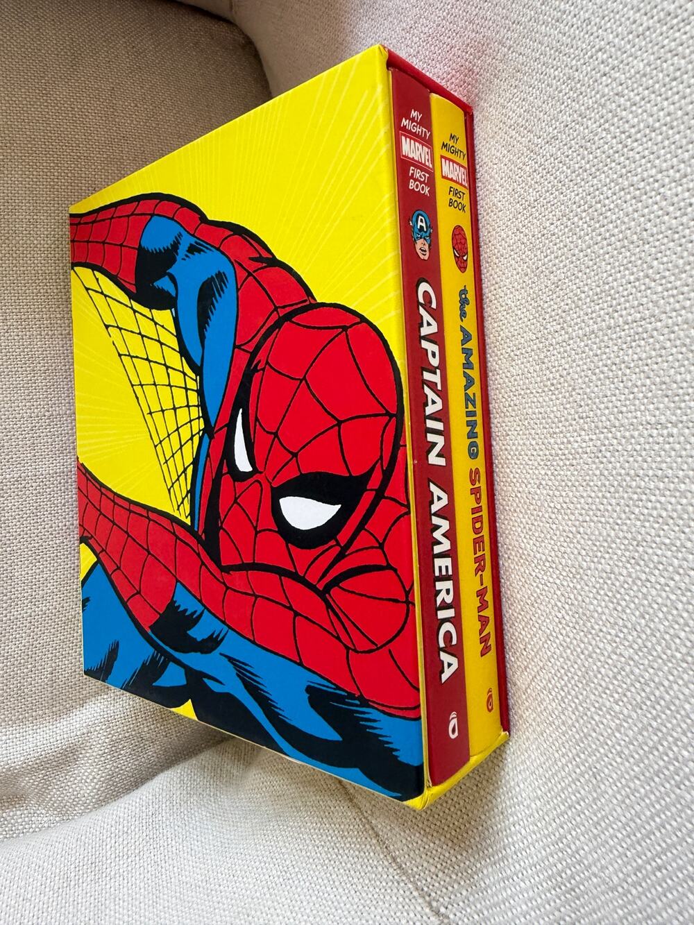 My Mighty Marvel First books board book set